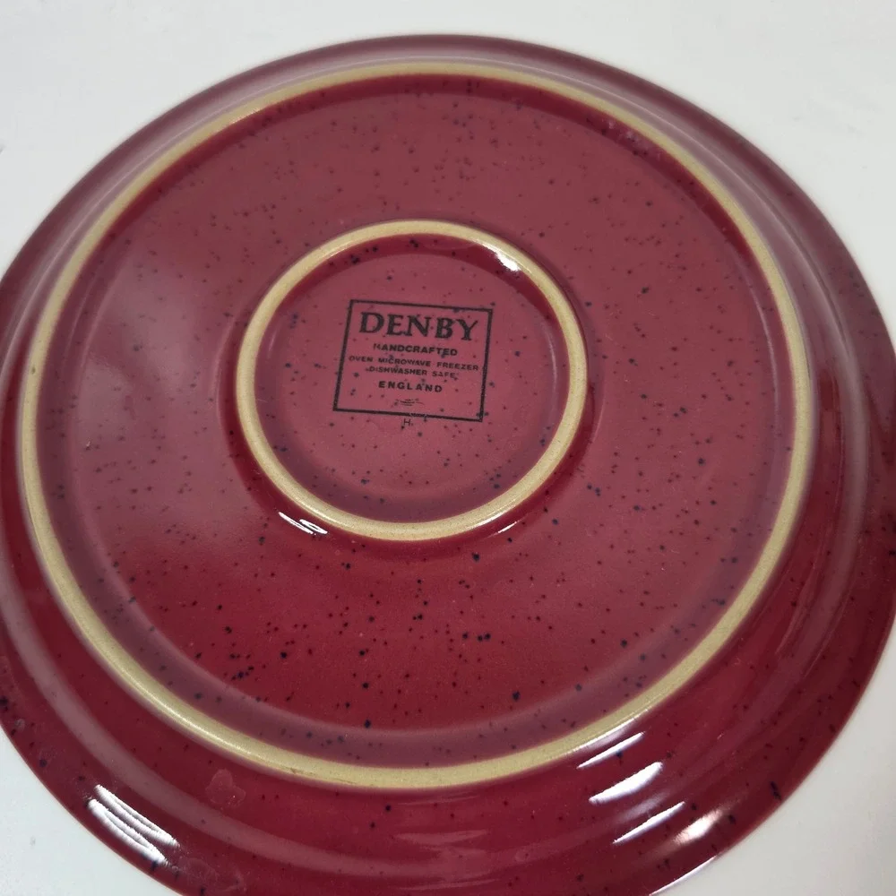 Denby Harlequin Salad Plate 8.5